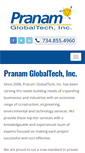 Mobile Screenshot of pranamglobaltech.com